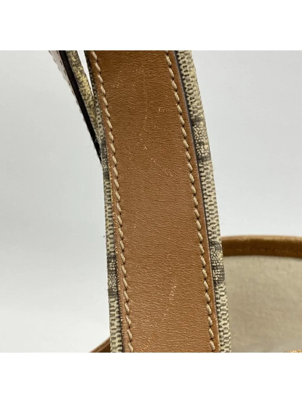 Gucci Tote GG Supreme Beige Brown Champagne Gold